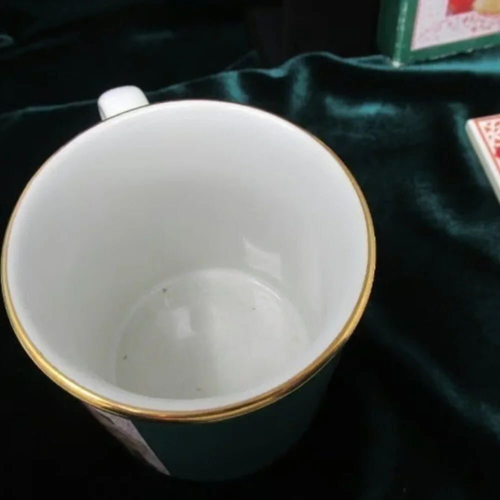 Ginger Cat Coffee Mug & matching Trivet 6